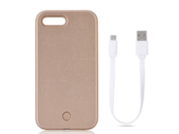 Capa de Telefone EOOCOO (proteção com Luz de Preenchimento Led)
