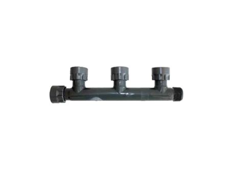 Colector de 3 Salidas - 1” H Giratoria x 3 Salidas 1” H Giratoria x 1” M | Oferta exclusiva