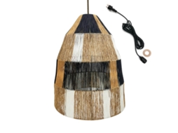 Luminária Pendente Zahara D50cm 5m Com Alimentação Elétrica
