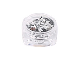 Decoração De Unhas Com Glitter Em Forma De Losango Paillette Sequin Manicure 7prata