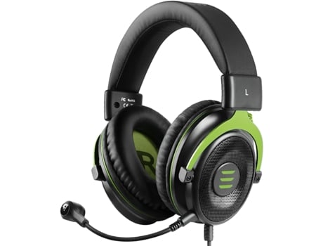 Auscultadores Gaming para Pc Ps4 com Fio para Jogos com Microfone com Cancelamento de Ruído