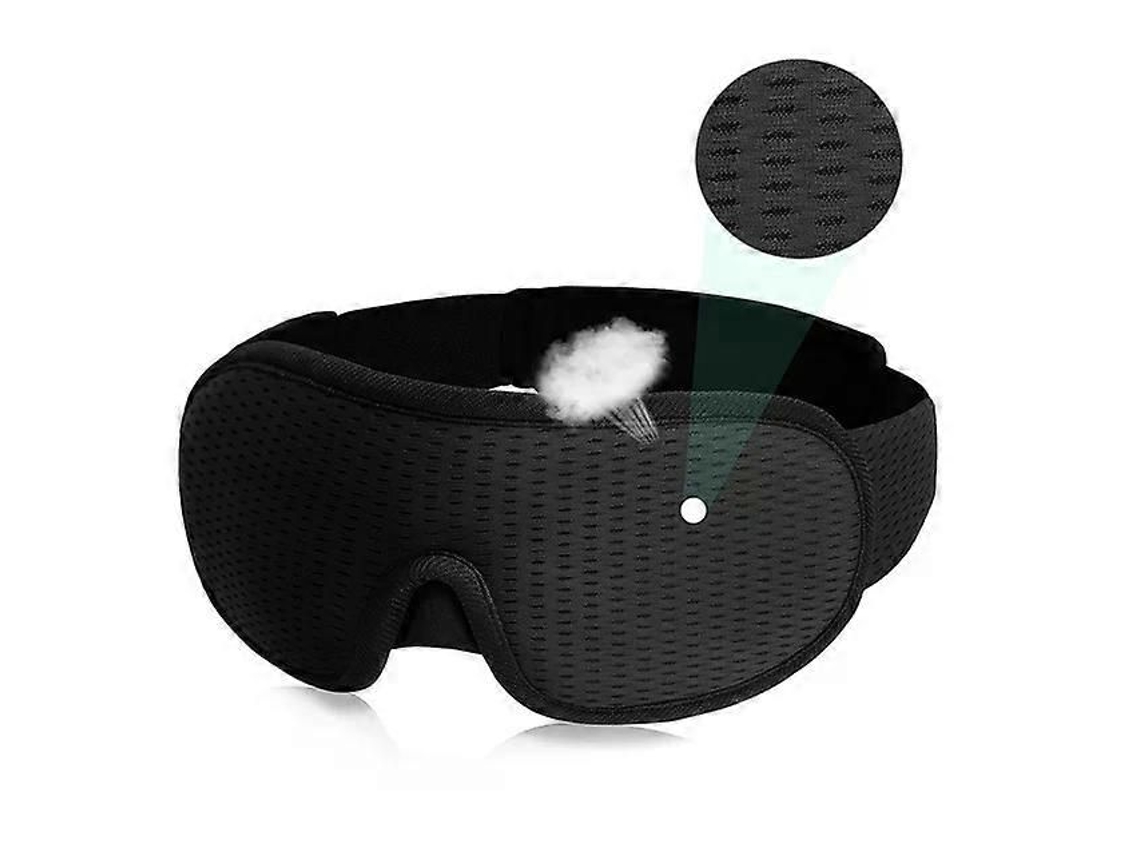 Máscara De Dormir 3d Com Bloqueio De Luz, Macia E Acolchoada, Compatível Com Os Olhos. Máscara Para Os Olhos Slaapmasker, Máscara De Dormir Com P