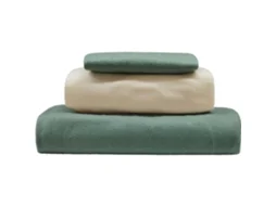 Conjunto Lençóis Térmicos 230x270cm Liso Verde