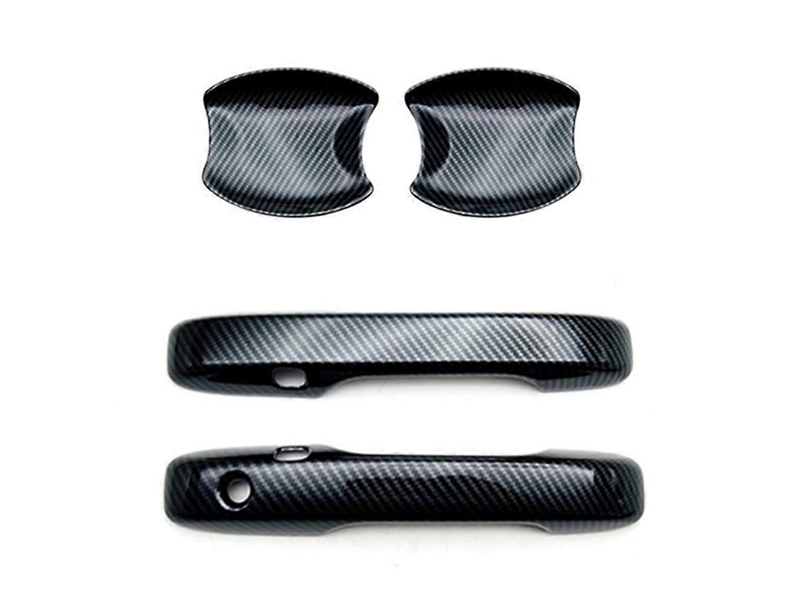 Car Carbon Fiber Front Door Handle Cover Trim Sticker For V Vezel 202