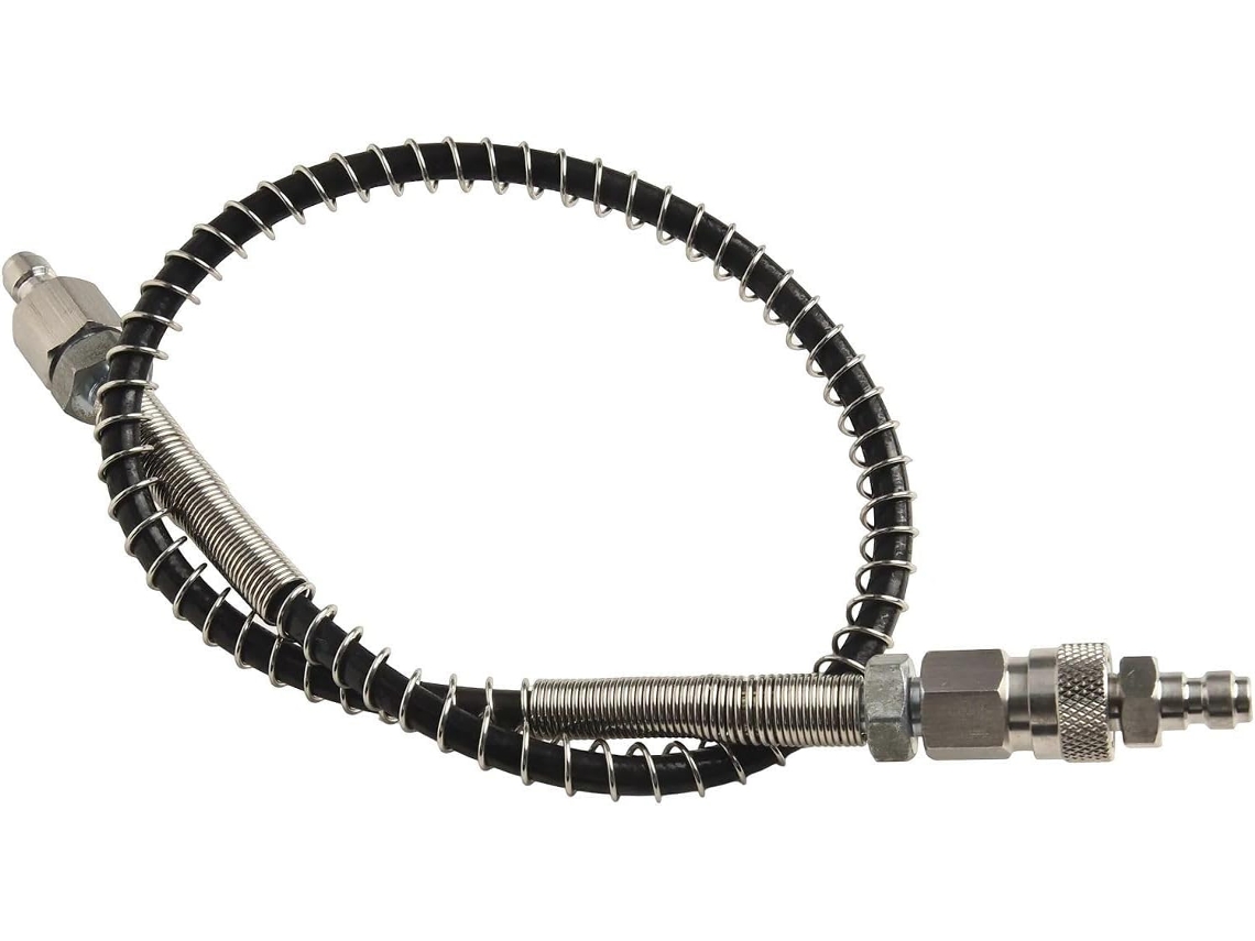 Mangueira De 20 Polegadas Para Estação De Enchimento De Ar Hpa, 4500 Psi, Aço Inoxidável