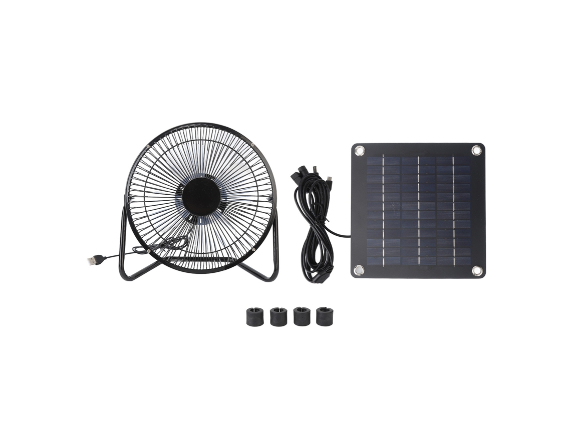 Ventilador Solar 100w para Estufa e Casa de Animais