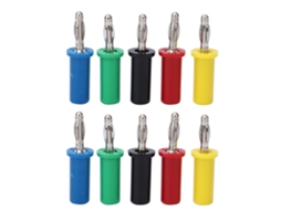10 Pcs Conector Banana Jack 4mm Tipo Solda Integrada 30~60v 32a Com 6 Pinos Resistentes