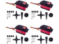 Conjunto de 4 Servos Digitais DS5160 8,4v à Prova D'água para RC SFUSHOS