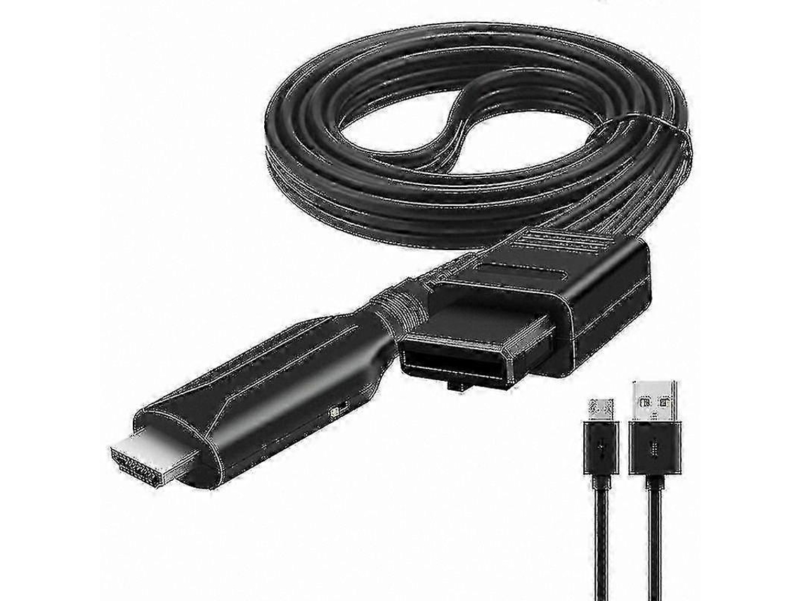 Adaptador Hdmi Para Conversão De Áudio E Vídeo Compatível Com Sistemas Ps1 E Ps2