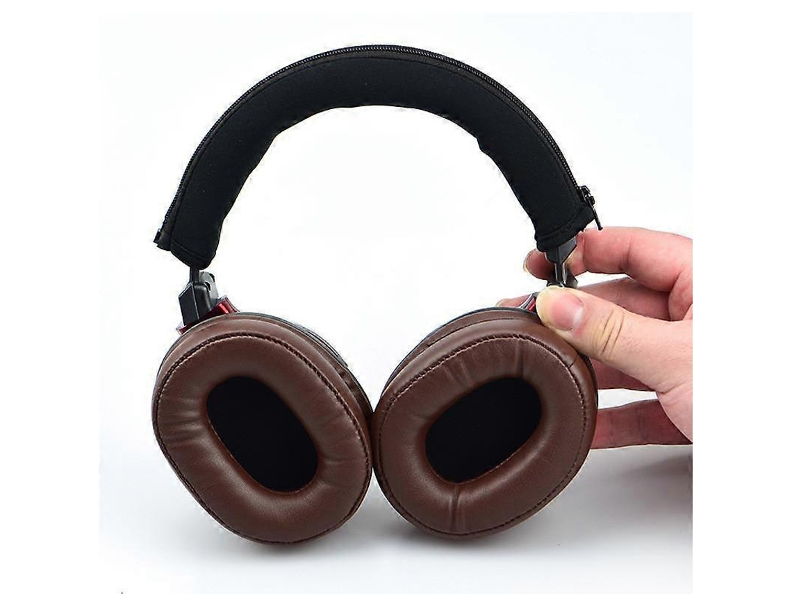 Almofada De Cabeça Com Zíper De Neoprene, Peças De Reposição Para Audio Technica Ath-msr7