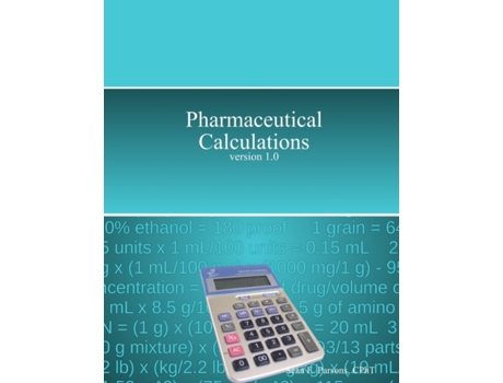 Livro Pharmaceutical Calculations Sean Parsons (Inglês)