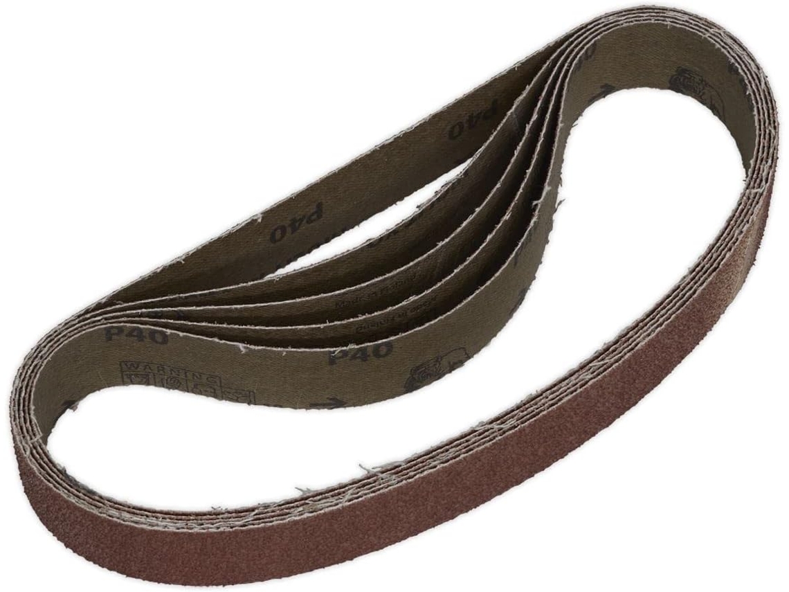 Lixa De Cinta Sb009, Grão 40, 30 X 540 Mm – Pacote Com 5 Unidades