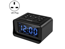 Despertador Digital Led Para Quarto Com Porta De Carregamento Usb, Rádio Relógio, Temperatura, Eletrônico Slowmoose
