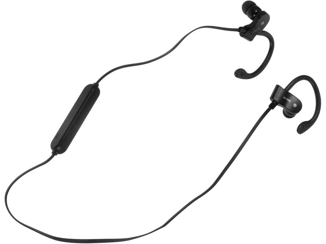 Fones De Sem Fio Com Gancho Em Abs E Tpe, Ideais Para Plugue 3,5 Mm