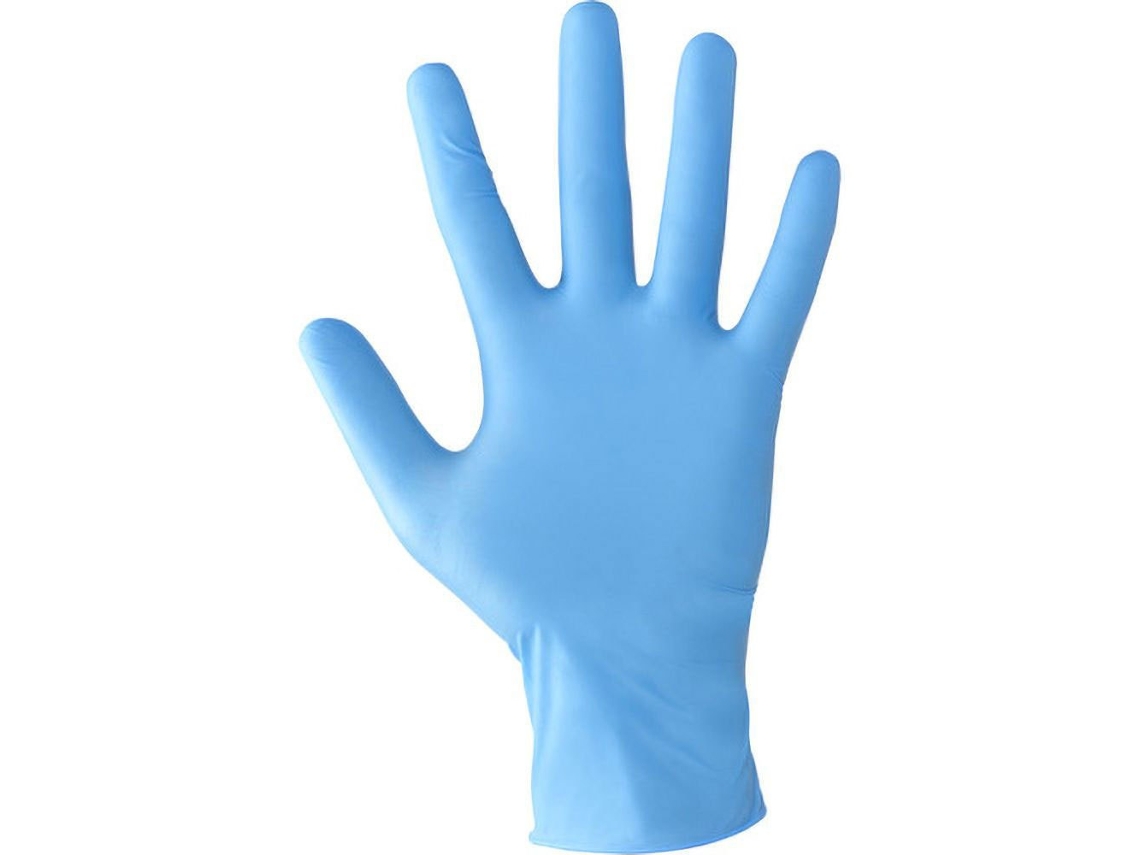 Luvas de Oficina 100 Unidades Azul Mmvtek