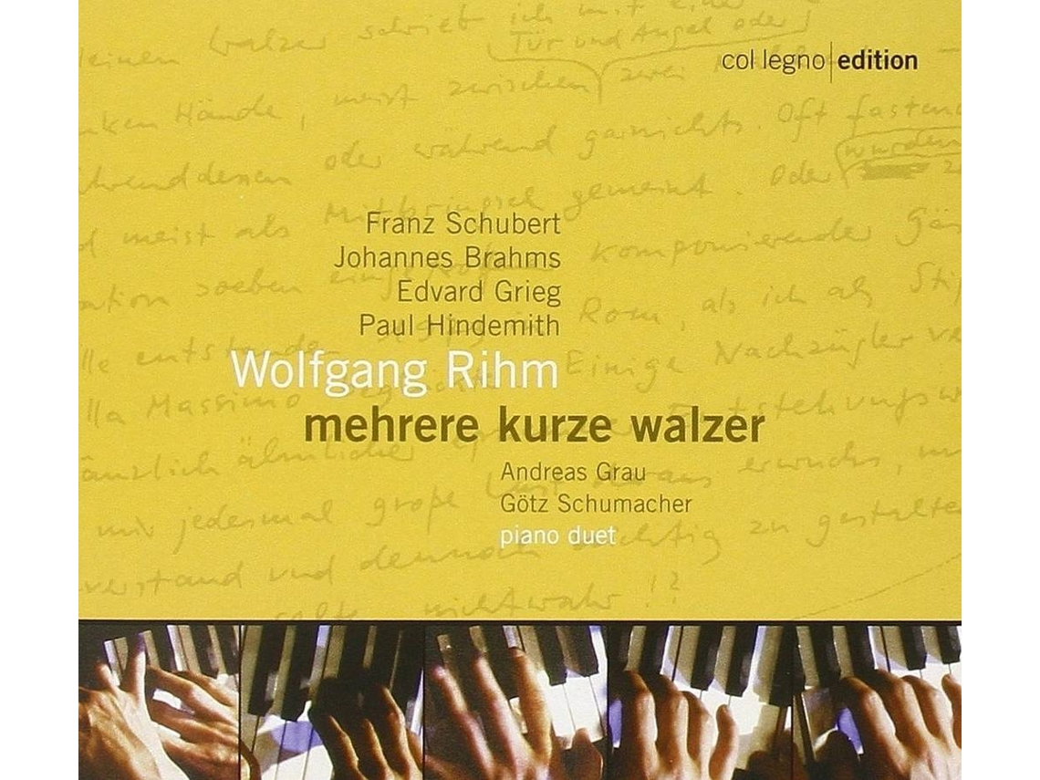 CD Grau,A./Schumacher,G. - Mehrere Kurze Walzer (1CD)
