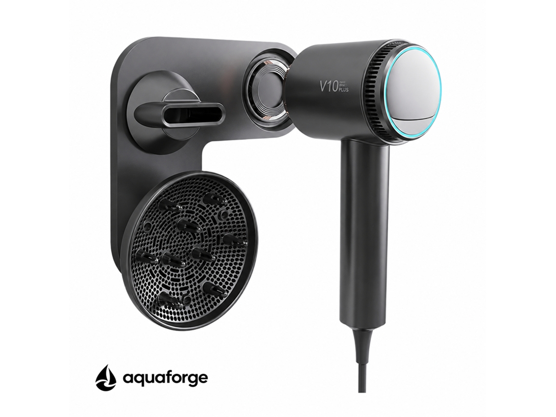 Secador De Cabelo Iónico 8 Níveis De Temperatura