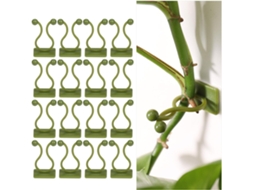 Kit de 100 clipes AQUAFORGE para suporte de plantas, autoadesivos