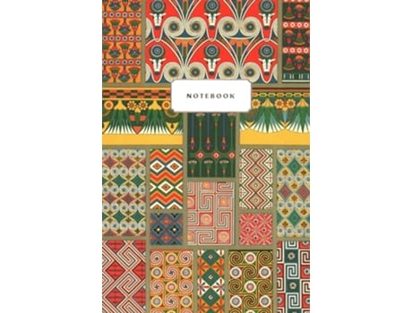 Livro Ancient Egypt Patterns Albert Racinet A5 Notebook de Racinet e Albert (Inglês)