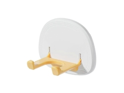 Suporte para Secador de Cabelo Botao, Sem Necessidade Furar a Parede, Universal, Armazenamento Cabelo. GOKOCO