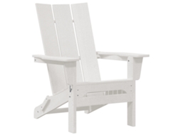 Conjunto 1 Assentos De Jardim Vidaxl Branco Polietileno (80,5 X 74,5 X 92 Cm)