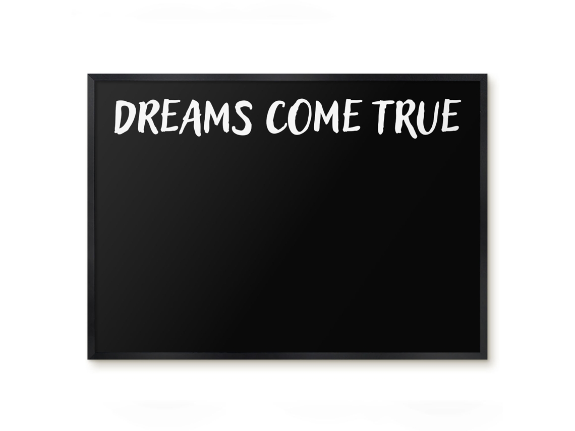 Magnetic Glass Board Dreams Come True For The Hall Espelharte (70x50 Cm)