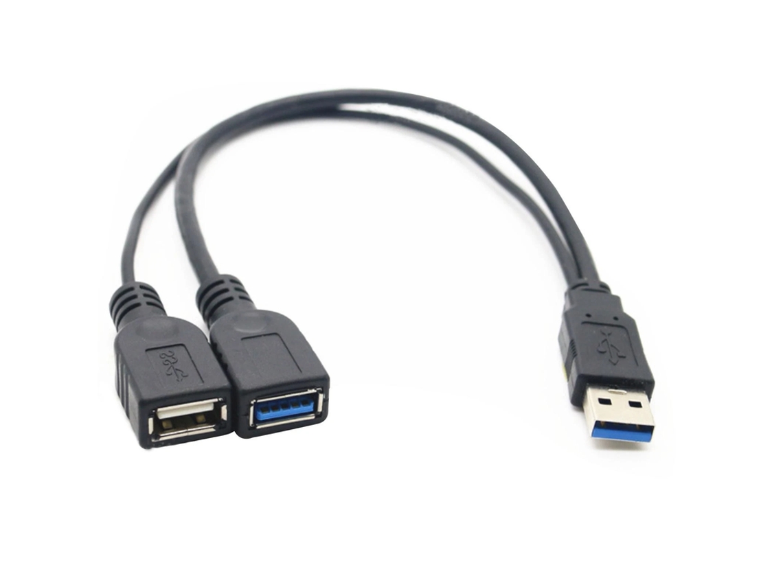 Cabo Divisor Usb 3.0 Y Splitter 1 Macho Para 2 Fmeas ? Orysin