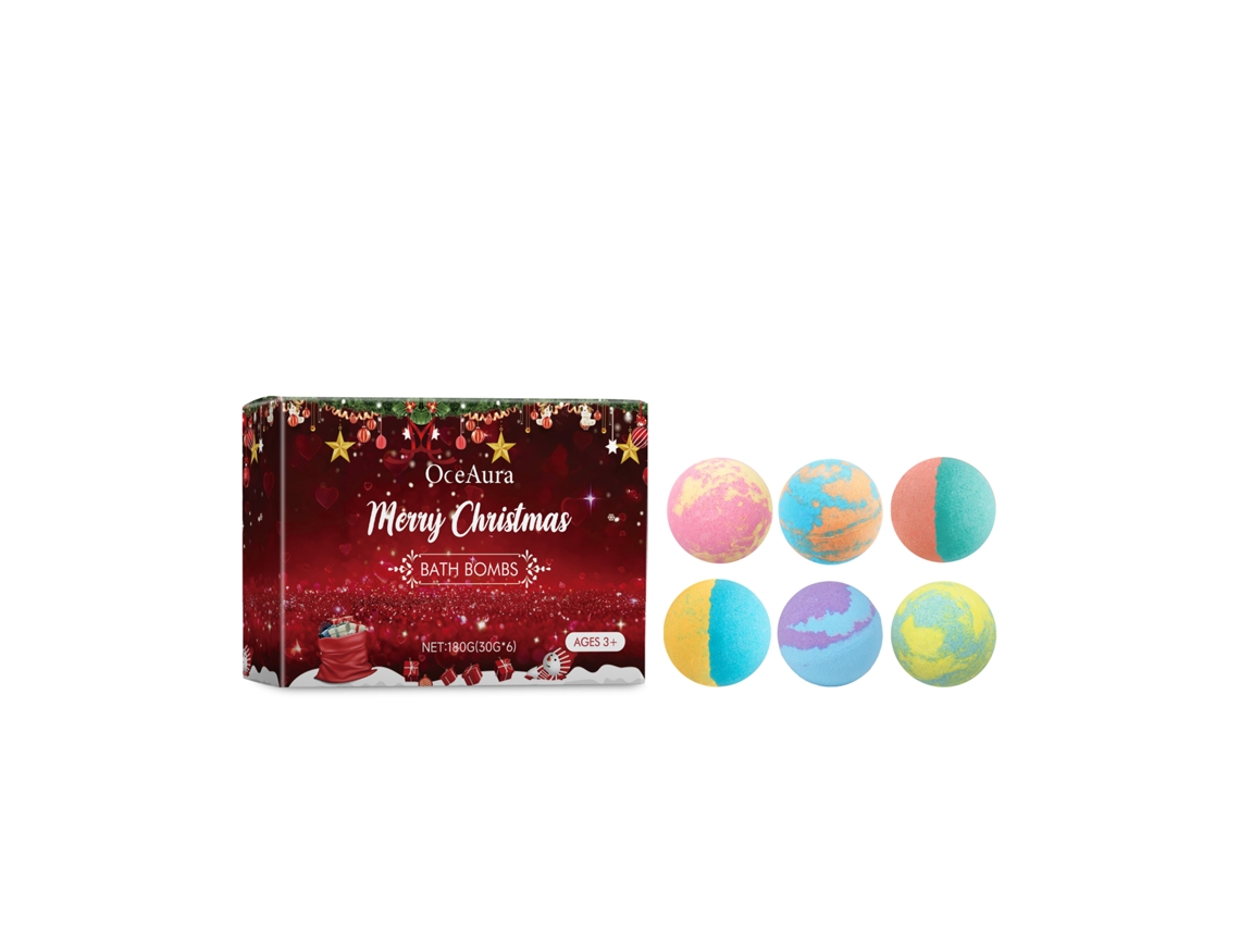 Rodas de Sal de Banho Natal para Bem estar e Relaxamento em Casa LAXISCREED