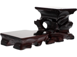 Base Decorativa De Plástico Vermelho Para Estátua Jade E Xícara Chá, Suporte Versátil E Durável Para Decoração De