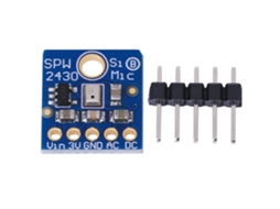 Spw2430 Silício Microfone Mems Módulo Sensor de Detecção de Som para Gravação Fft Amostragem 3.3 5v