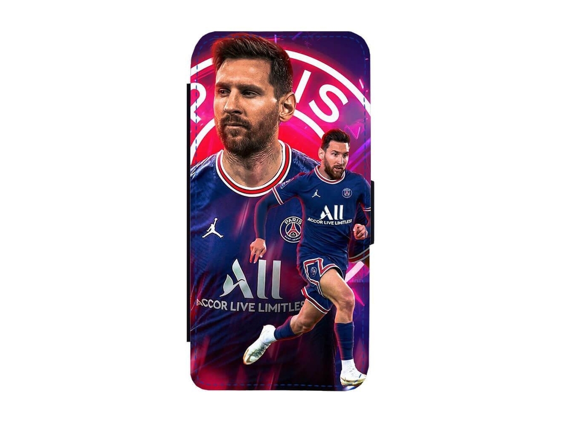 Capa Flip Para Iphone 17 Pro Do Lionel Messi Psg 2021