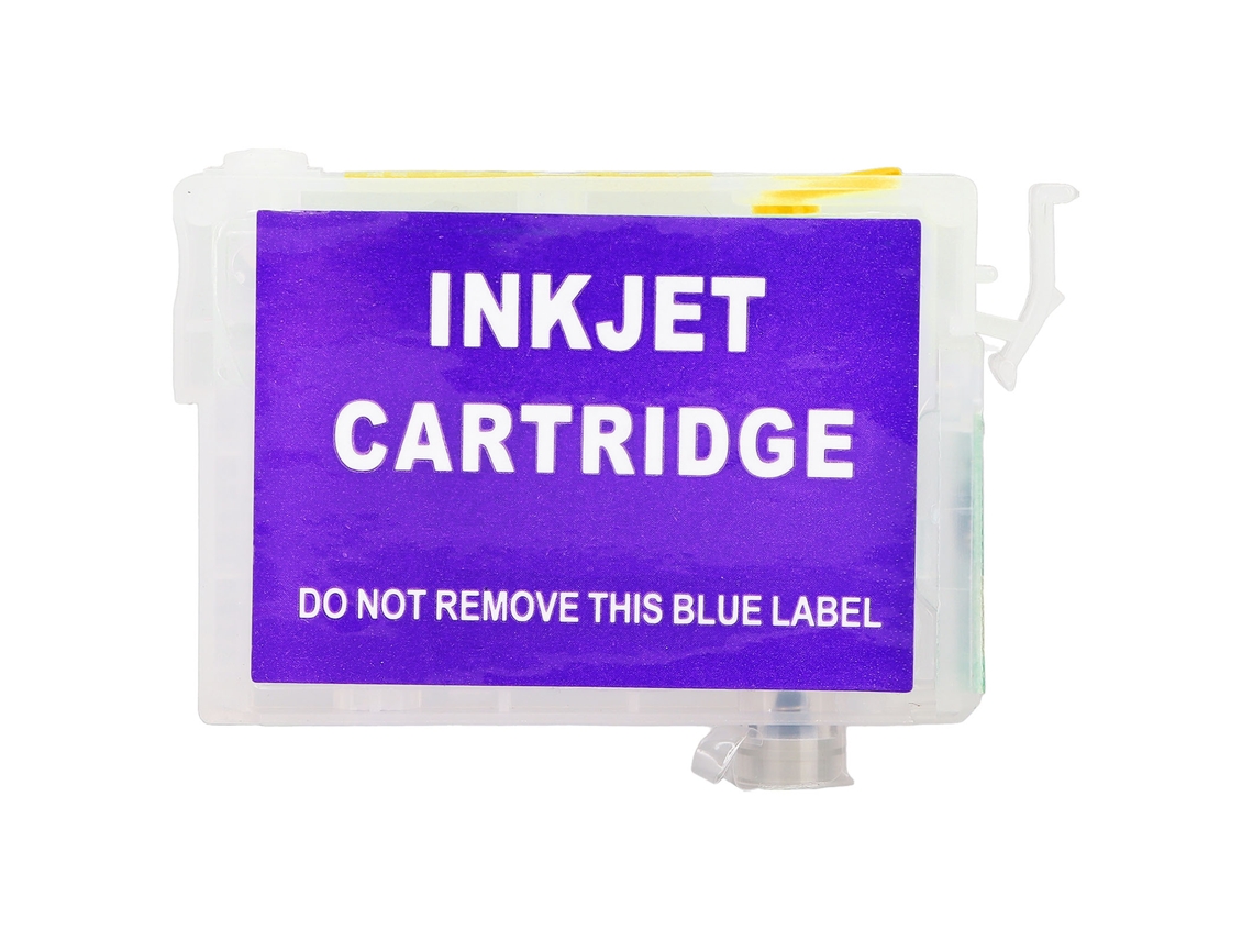 Cartucho de Tinta Pp Recarregável para Stylus T25 Tx125 Tx135 Impressão Preto Branco Colorido