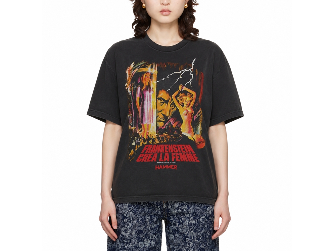 Rockinstone Hammer Frankenstein T-shirt Size:xxxl