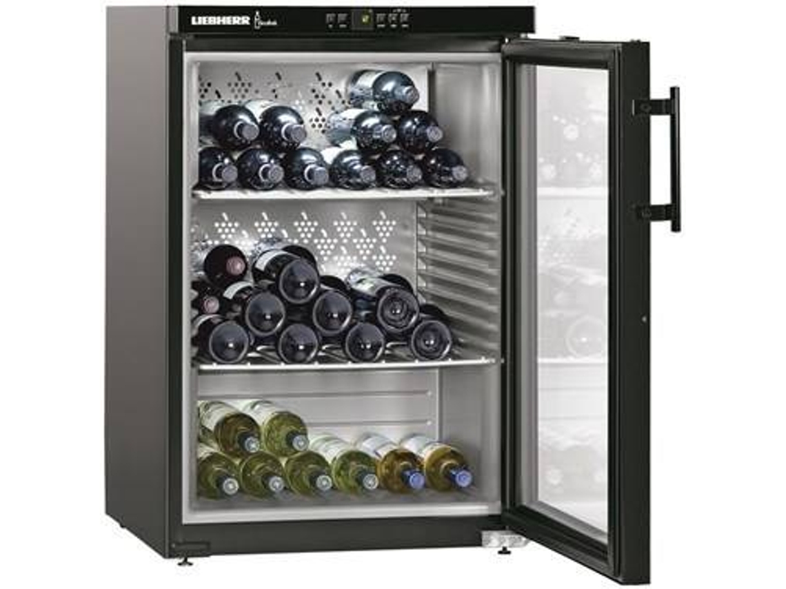 Cave de Vinho LIEBHERR WKb 1812 (66 Garrafas - Preto)