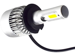 Lâmpada De Farol Led H7, À Prova D Água, Branca, De Alumínio, 36w, 8000 Lúmens, Pacote Com 2 Unidades, Para Farol Alto E