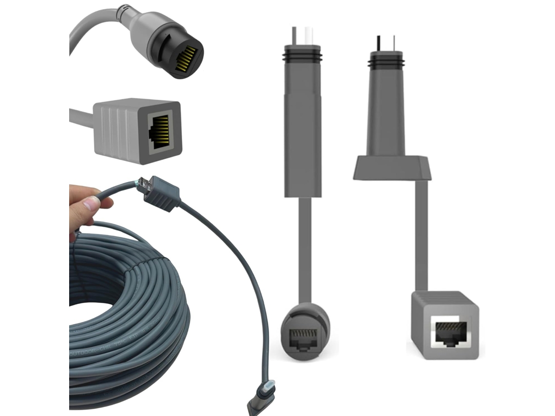 Adaptador De Extensão Para Cabo Starlink Dish, 1200 Mbps, Rj45, 1