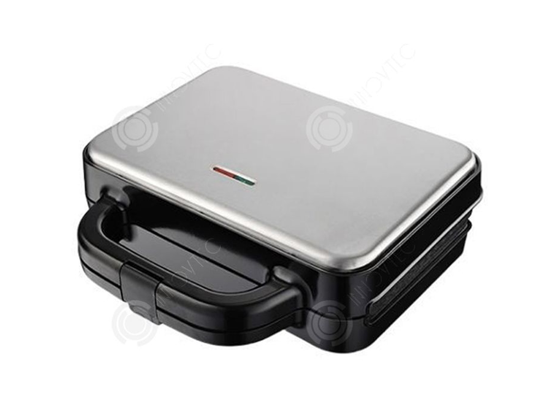 Torradeira Inn 1000w 32,5 x 17,5 x 30 cm Aquecimento Duplo Lâmina Antiaderente Ideal para Preparar Sanduíches Grelhados Innovtec