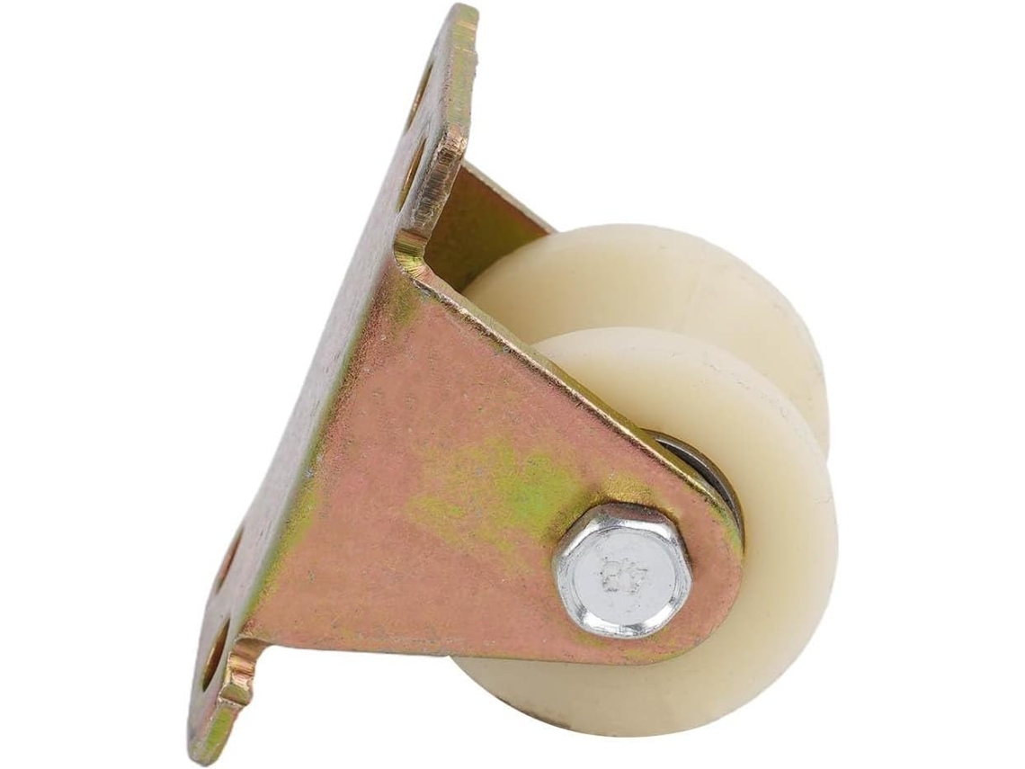 Rodízio De Nylon Alta Para Porta Correr, Com Ranhura Em V, 30 Mm, Desi