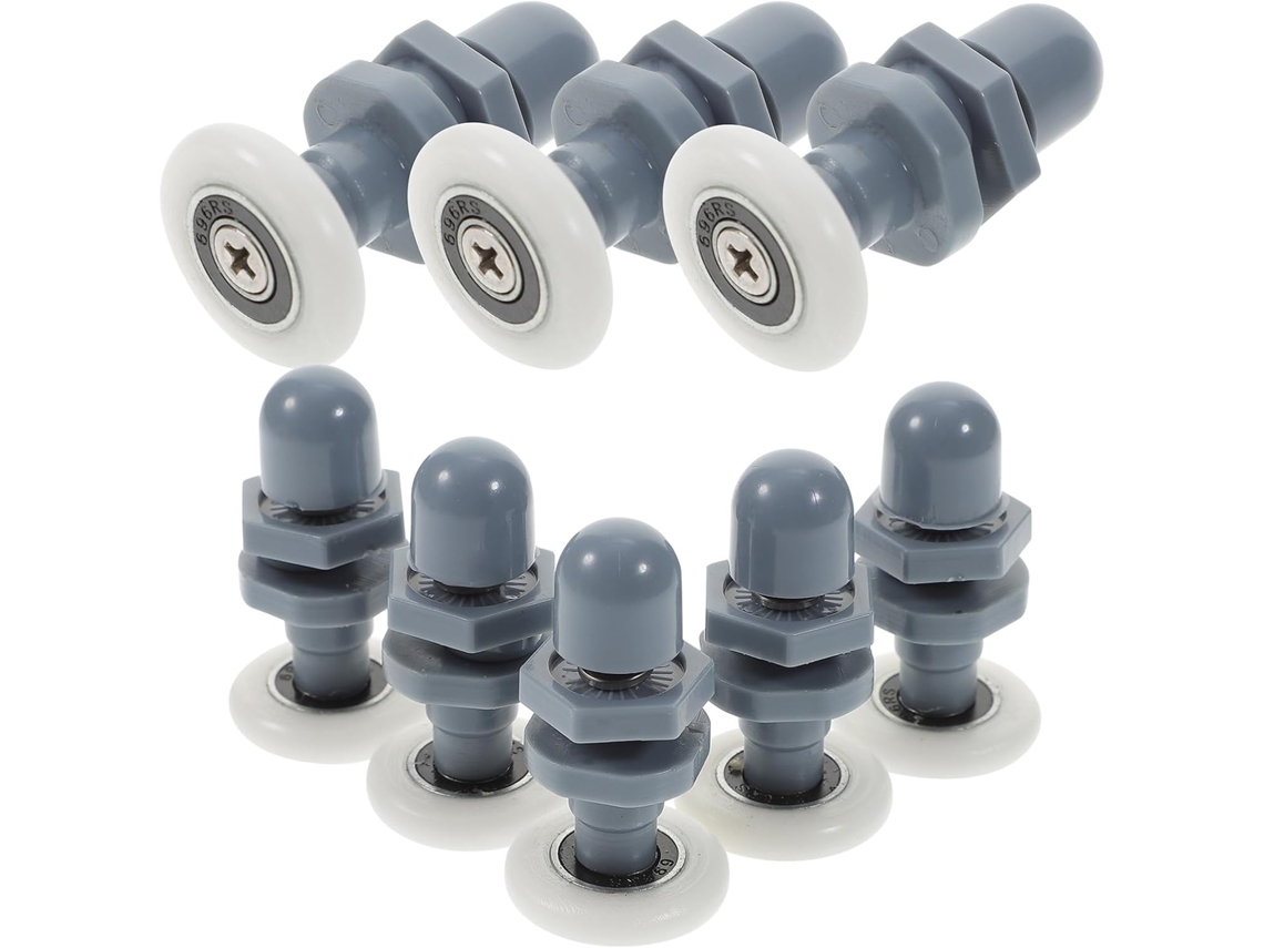 Conjunto De 8 Roldanas De Porta - Para Uso Prático E Funcional