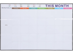 Agenda Mural Mensuel, Agenda Hebdomadaire Effaçable À Suspendre