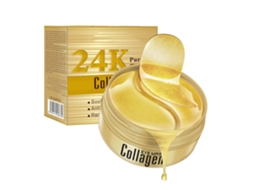 30 Pares De Máscaras Oculares De Ouro 24k Com Colágeno Para Hidratação, Olheiras, Rugas E Linhas Finas