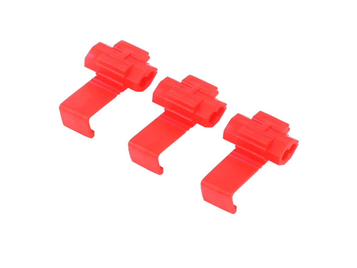 Conectores De Cabos Elétricos Laxiscreed Para Ligação Rápida E Cravar Cabos Flexíveis 22-18awg