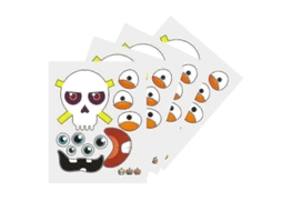 Folhas De Adesivos De Halloween Para Decoração De Halloween Ly Ebike