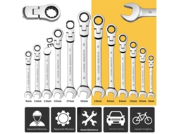 Chave Inglesa Flexível MDUG de 19 Mm, design de dupla extremidade