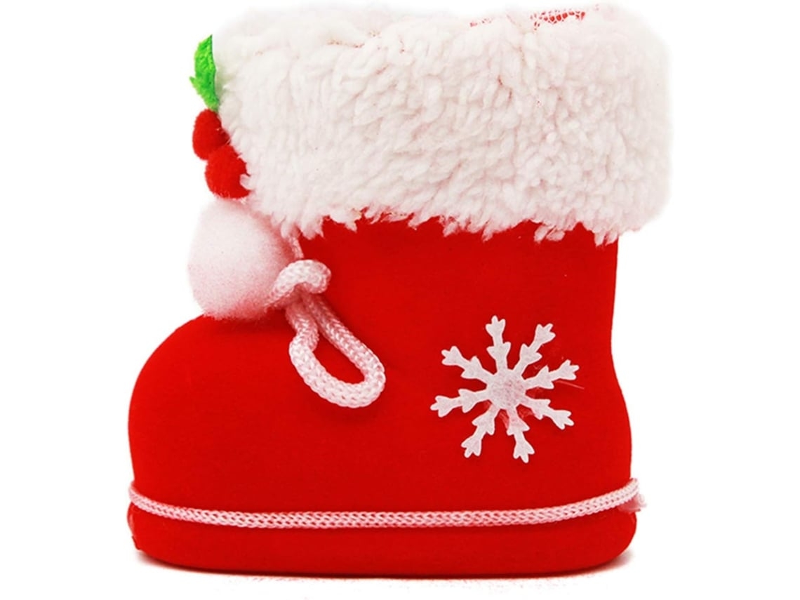 Botas Vermelhas de Doces de Natal* ZYBLSSBB