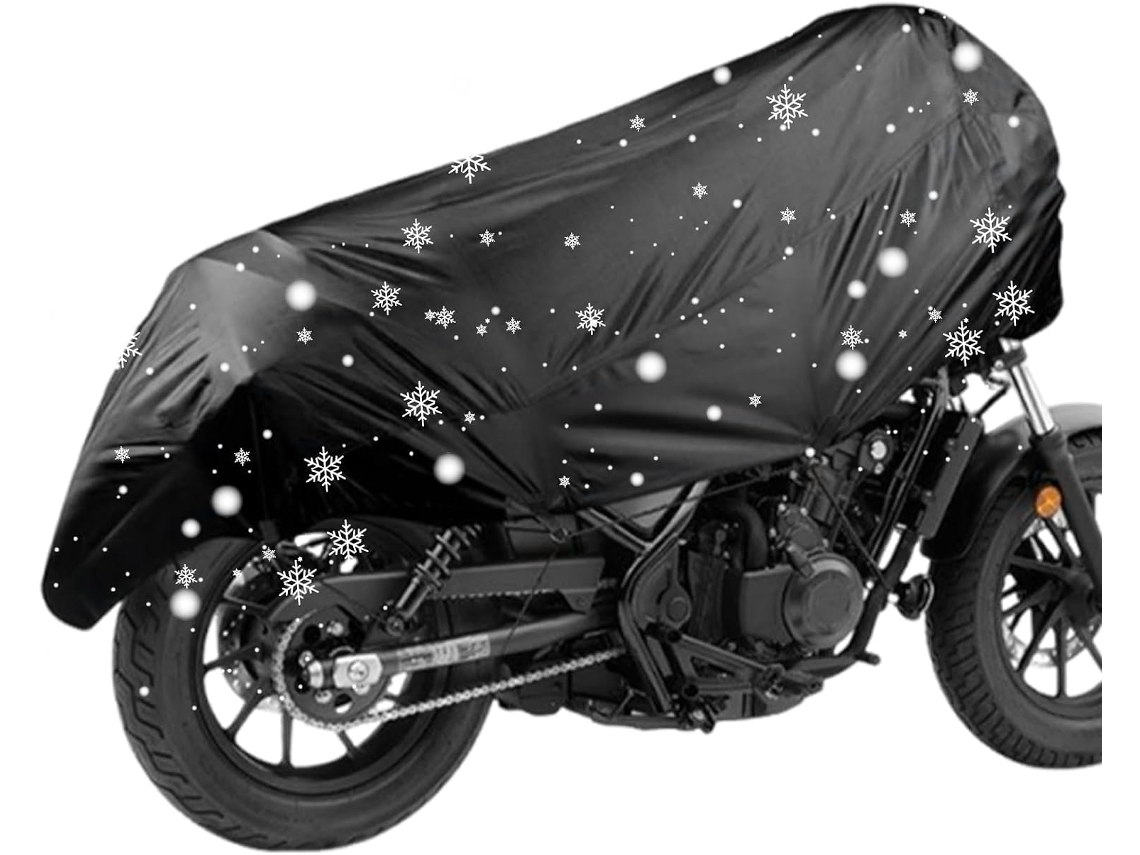 Capa Para Motocicleta, Proteção Leve Para Uso Externo, Capa Semi-à Prova De Poeira