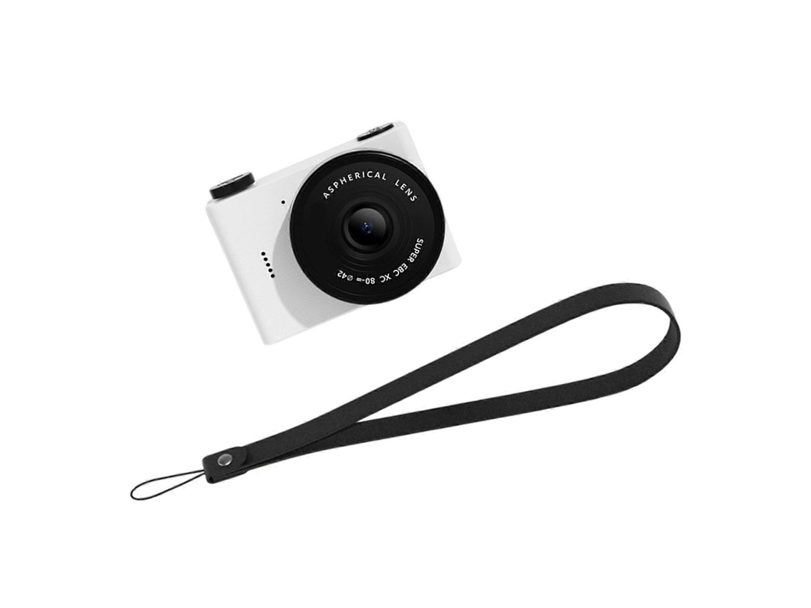Mini Câmara Retro 720p Com Ecrã De 1,54 Polegadas E Luz Led De Preenchimento