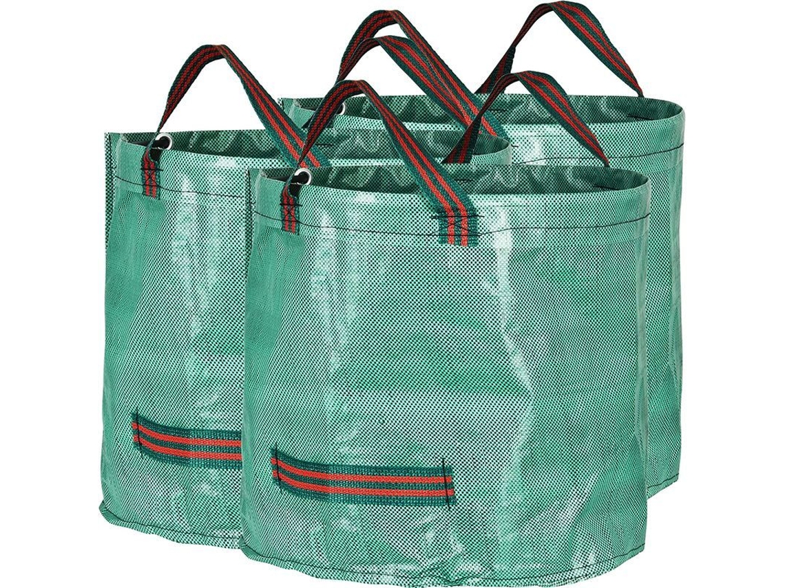 Nova Line 3 Bolsas Jardim À Prova de Rasgos 60l com 4 Alças para Resíduos Verdes e Orgânicos