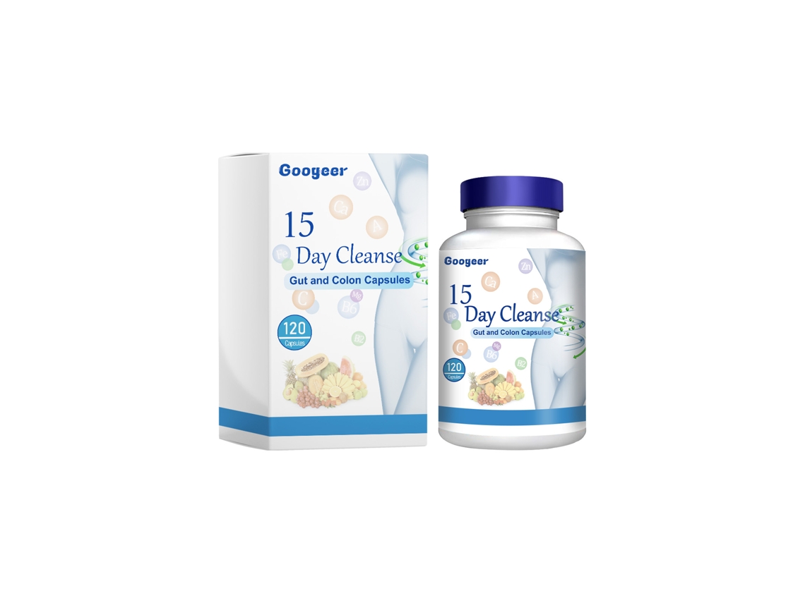 Cápsulas Googeer Limpeza Intestinal e Cólon