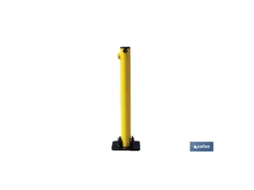 Poste abatible para parking c/cerradura